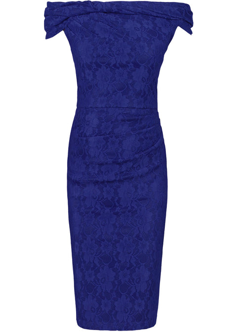 Jolie Moi Emma Pencil Dress Royal Blue